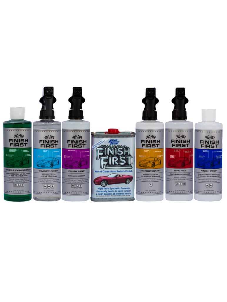 Supreme Auto Kit Finish First® Auto, Marine & Cycle Polish & Cleaning Products